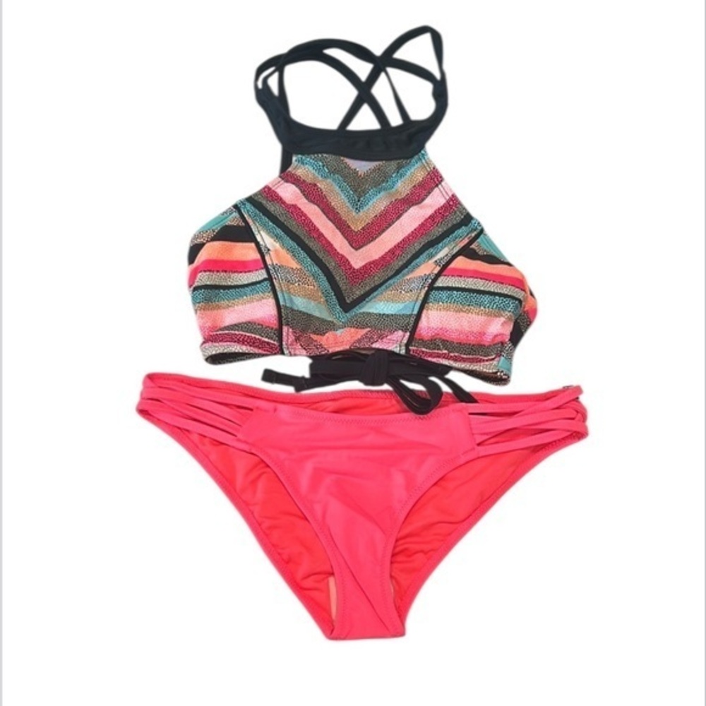 shade & Shore Xhilaration bikini swim swimsuit set size XS
